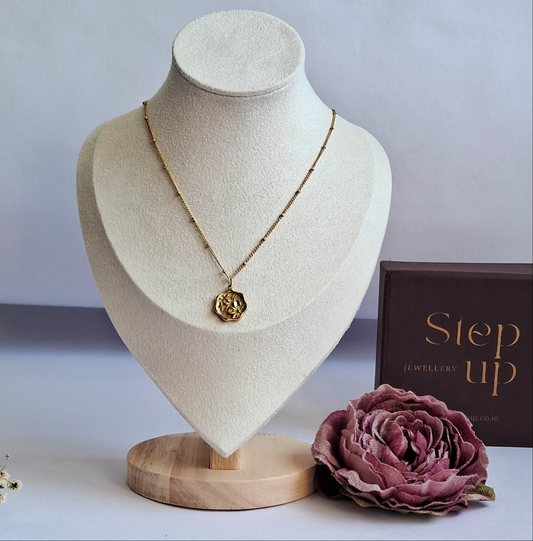 Liora Necklace | 18K Gold-Plated-Step - Up