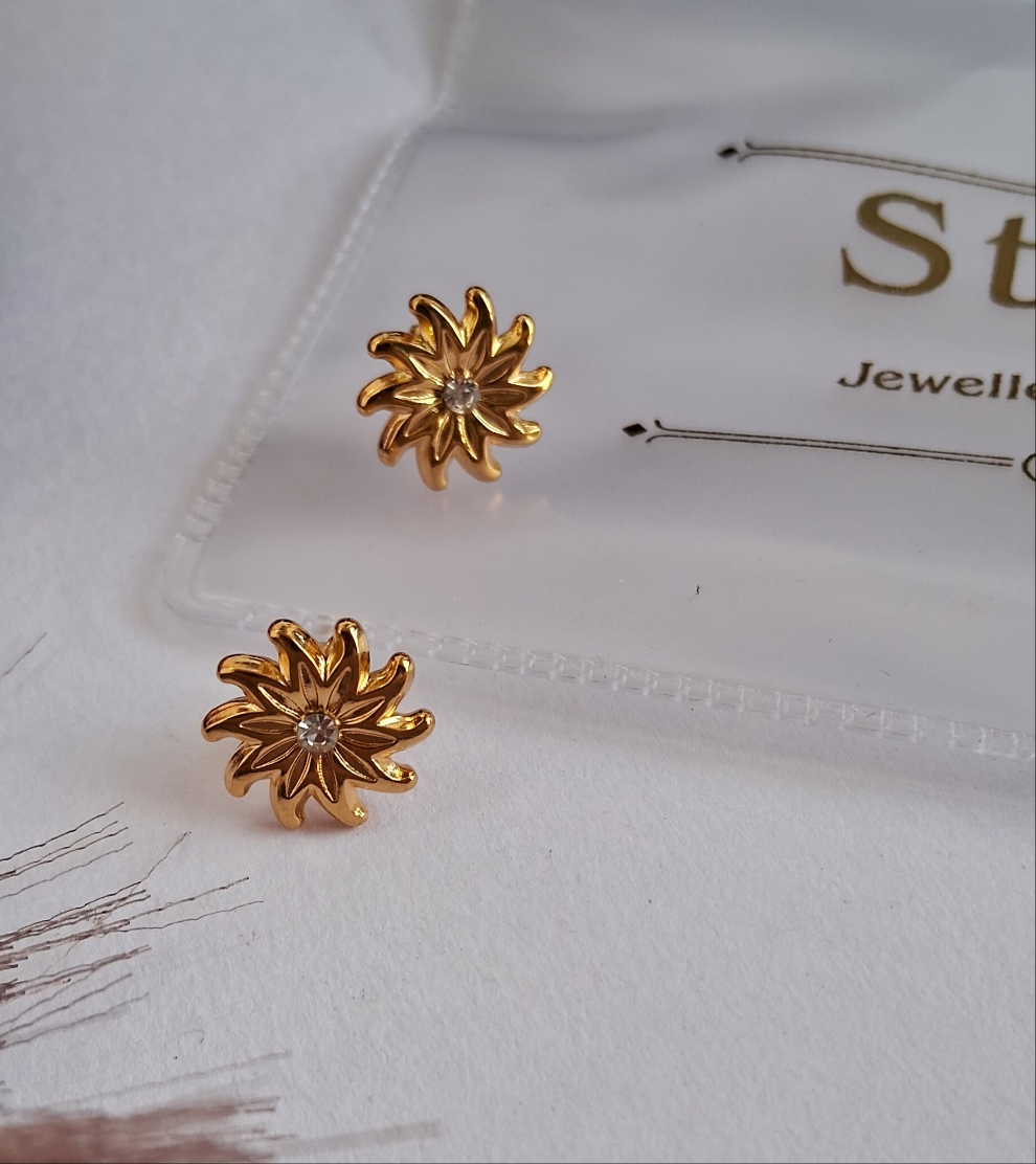 Daisy Earrings-Step - Up