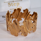 Kelly Cuff Bracelet  || 18K Gold-Plated waterproof-Step - Up
