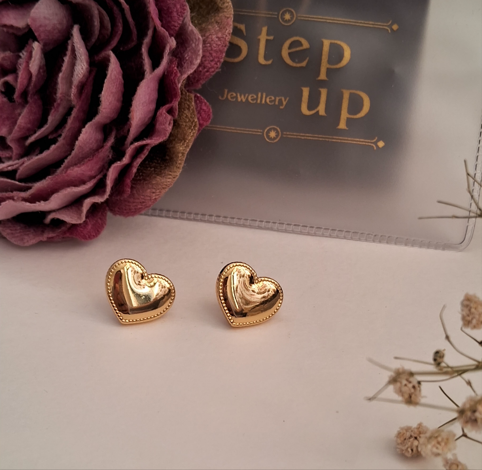 Dear earrings || 18k-Gold Plated Waterproof-Step - Up