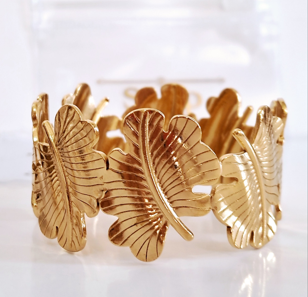 Kelly Cuff Bracelet  || 18K Gold-Plated waterproof-Step - Up