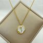 Rose  Necklace || 18K Gold-Plated-Step - Up