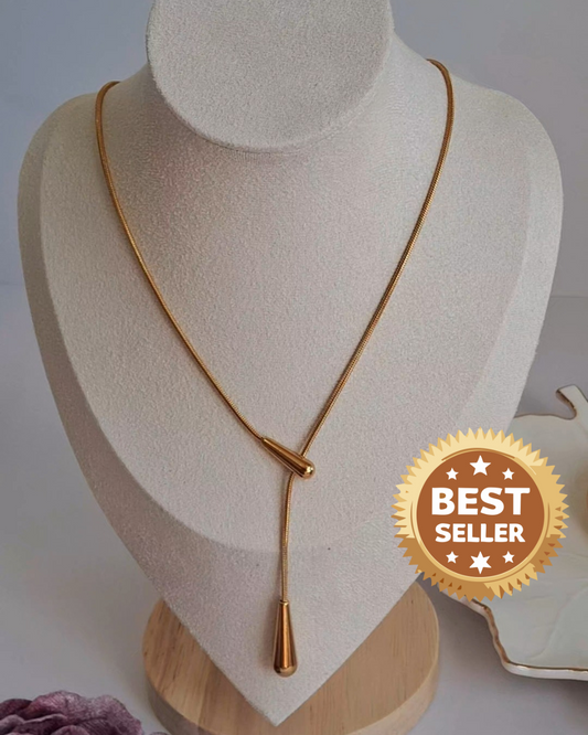 Starlet Necklace | 18K Gold-Plated-Step - Up