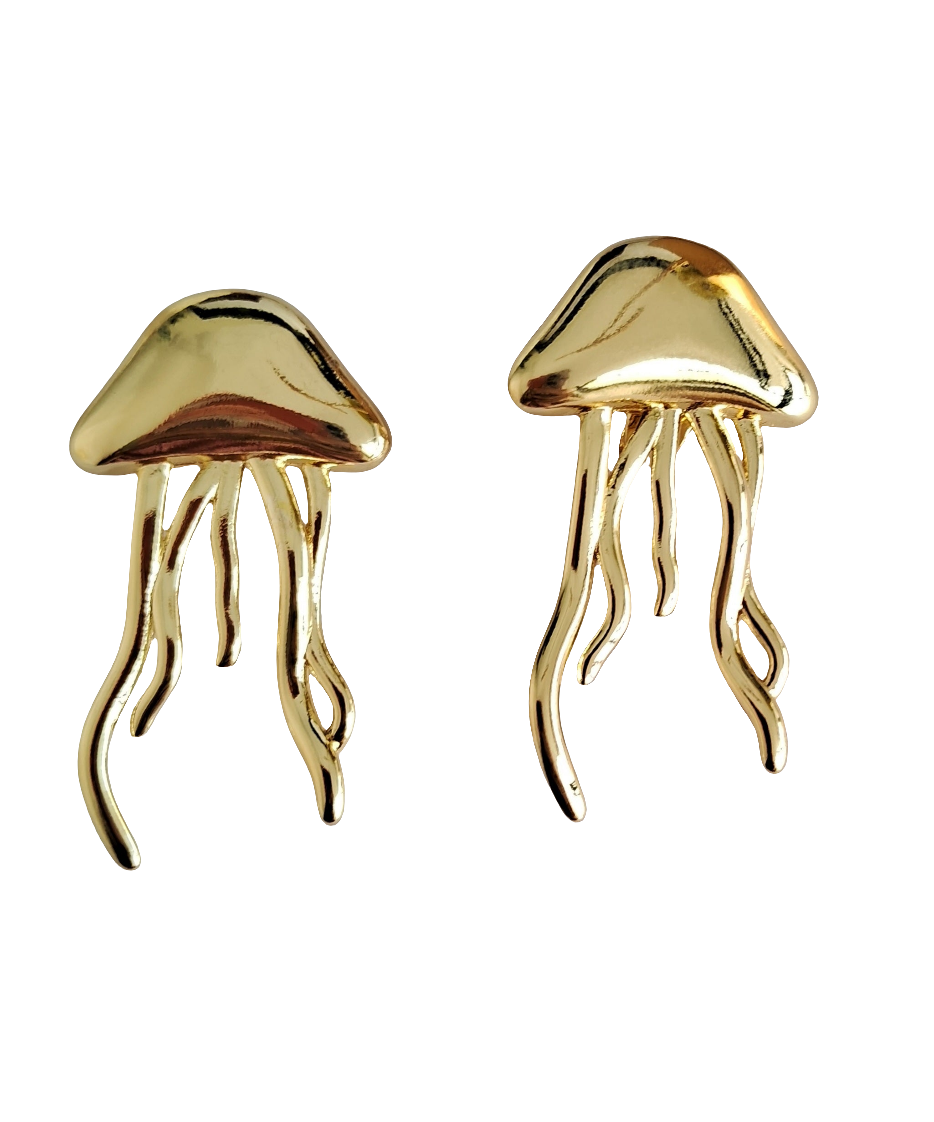 Jelly Fish earrings-Step - Up