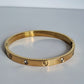 Bliss Band | 18K Gold-Plated-Step - Up
