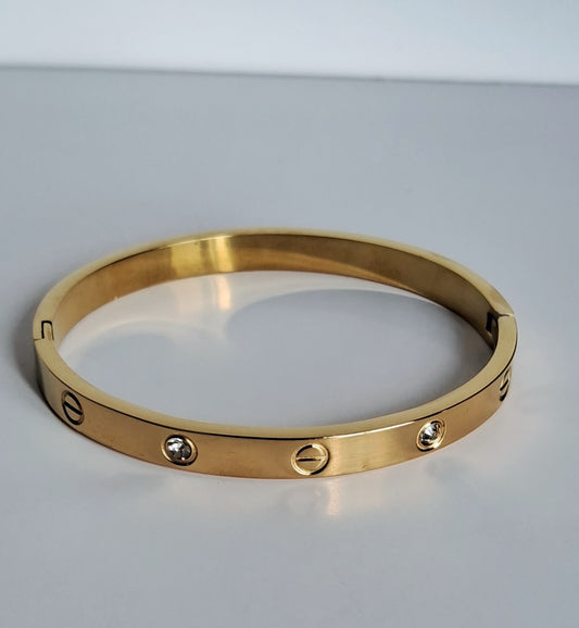 Bliss Band | 18K Gold-Plated-Step - Up