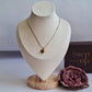 Solid heart necklace || 18K Gold-Plated waterproof-Step - Up