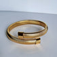 Verona Cuff | 18k Gold-Plated-Step - Up