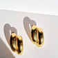 Diana Earrings || 18K Gold-Plated-Step - Up