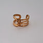 Luna Grace Adjustable Ring | 18K Gold-Plated