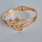 Amara Bracelet | 18K Gold-Plated-Step - Up