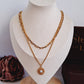 Sunshine double layered necklace-Step - Up