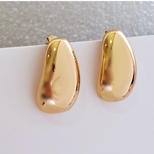 Droplet Earrings |18K Gold-plated,  Waterproof-Step - Up