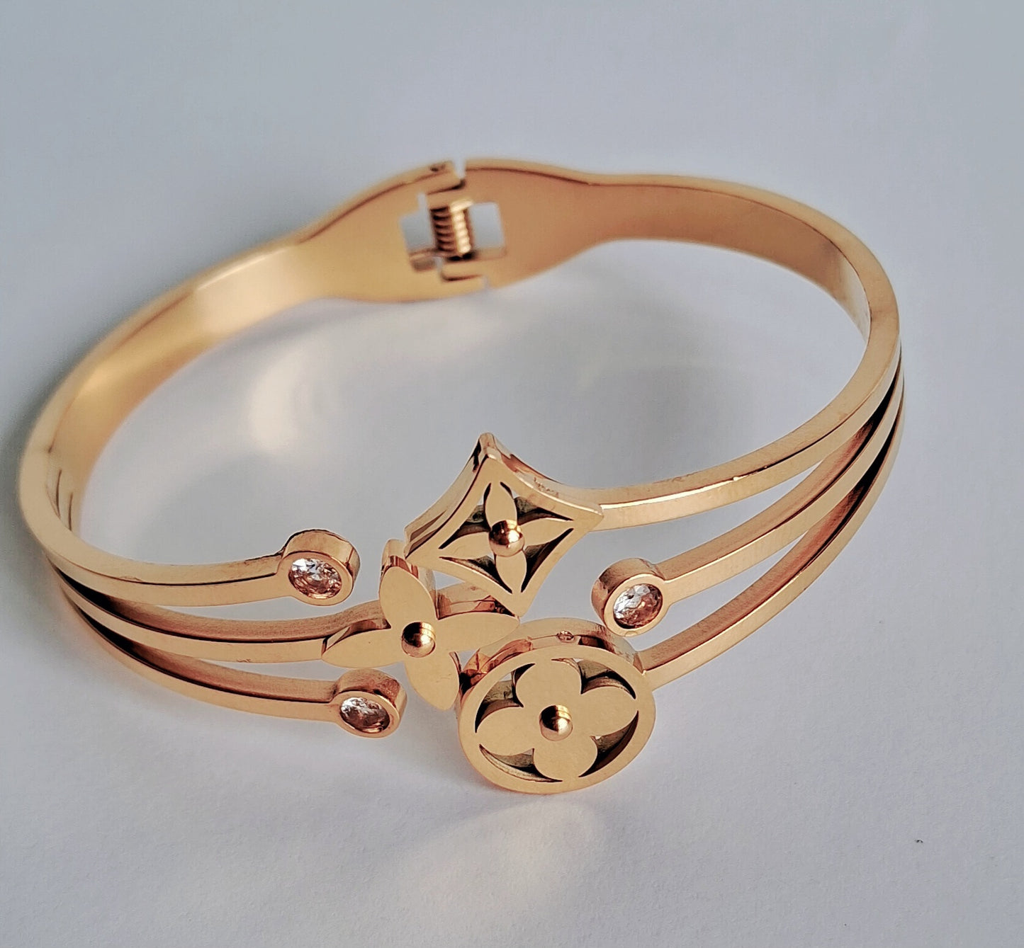 Amara Bracelet | 18K Gold-Plated-Step - Up