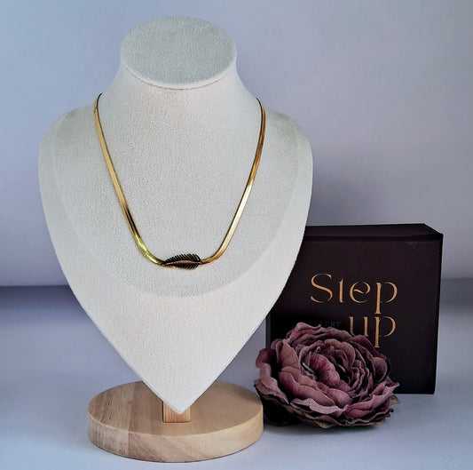 Celestial Necklace || 18K Gold-Plated-Step - Up