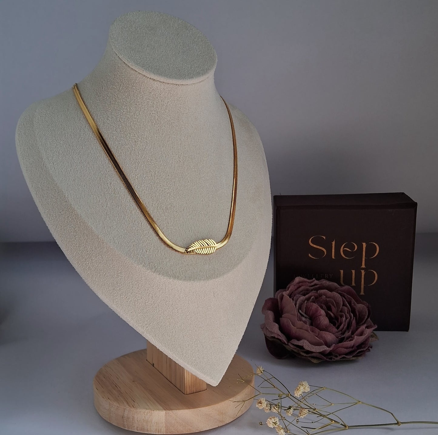 Celestial Necklace || 18K Gold-Plated-Step - Up