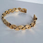 Noir Band Bracelet | 18K Gold Plated-Step - Up