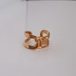 Luna Grace Adjustable Ring | 18K Gold-Plated