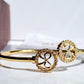 Silent Glow cuff bracelet