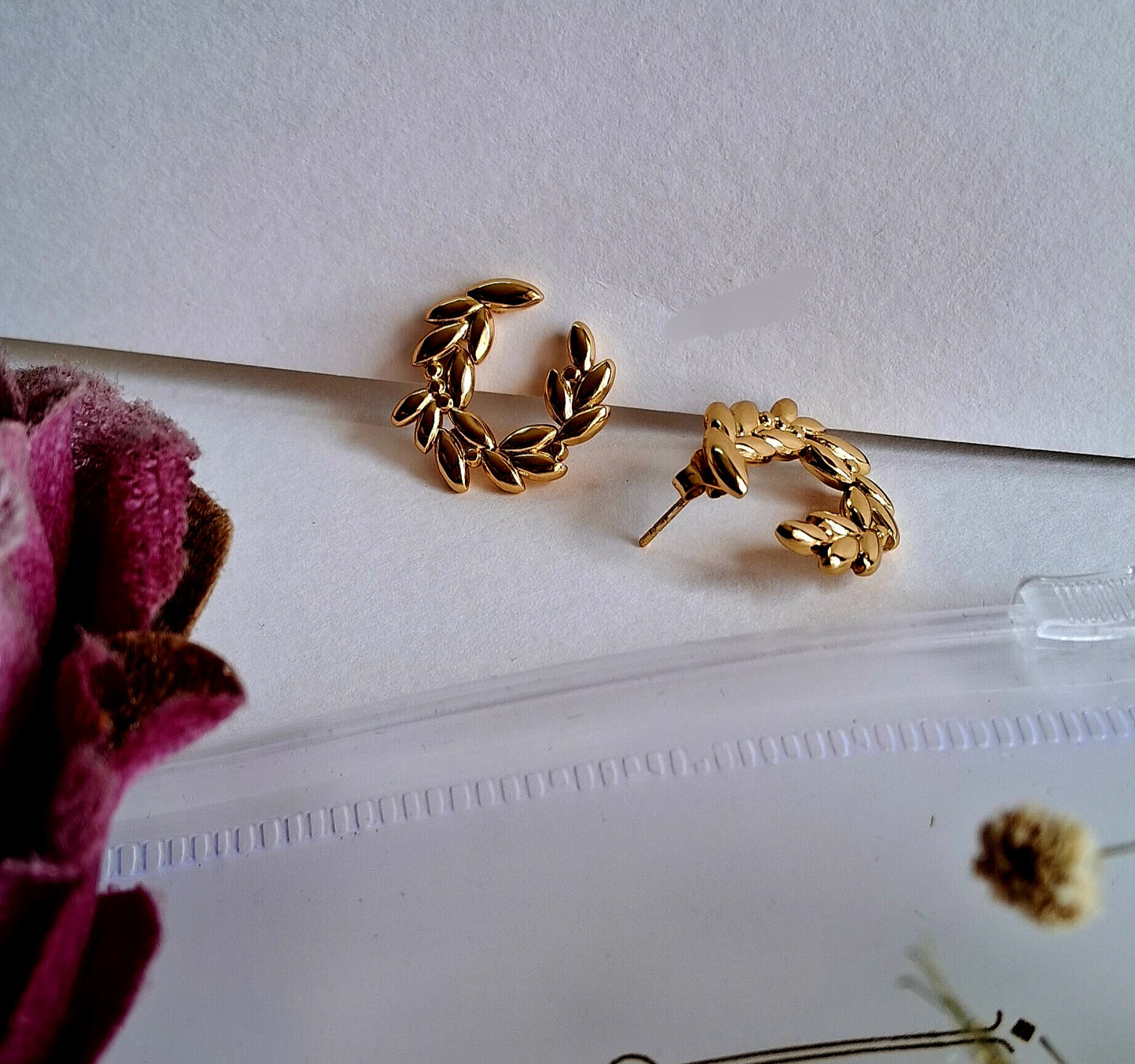 Sera Earrings || 18k-Gold Plated Waterproof-Step - Up
