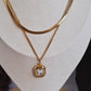 Diana Double layer necklace-Step - Up