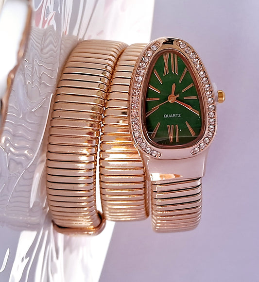 Step Up Serpent watch(Green)