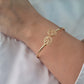 Silent Glow cuff bracelet