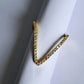 V shape Ring | 18K Gold-Plated
