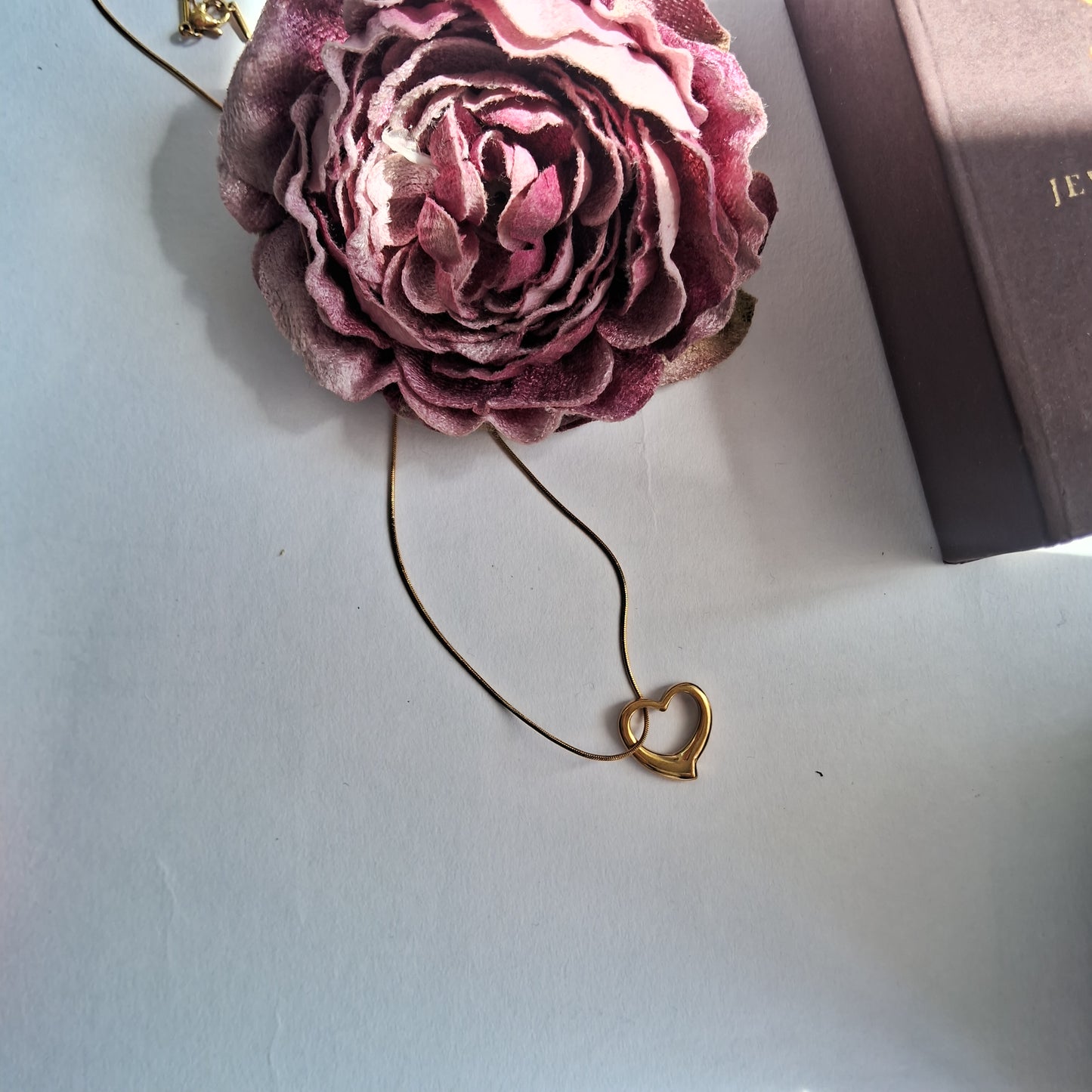 Bliss Necklace || 18K Gold-Plated-Step - Up