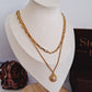 Sunshine double layered necklace-Step - Up