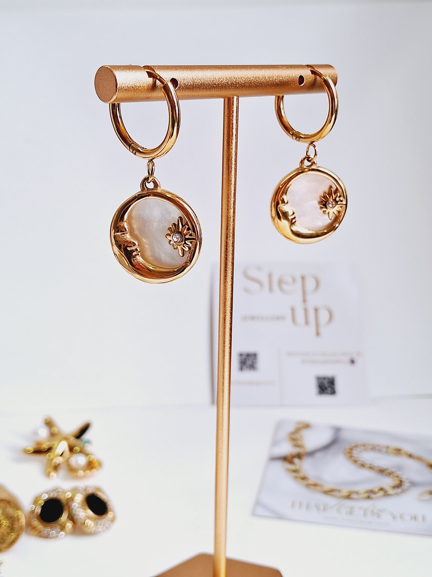 Selena Earrings-Step - Up