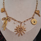 Sunlit Waves Charm necklace-Step - Up