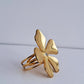 Showstopper Flower Adjustable Ring | 18K Gold-Plated-Step - Up