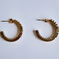 Galaxy Hoop Earrings | 18K Gold-Plated