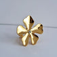 Showstopper Flower Adjustable Ring | 18K Gold-Plated-Step - Up