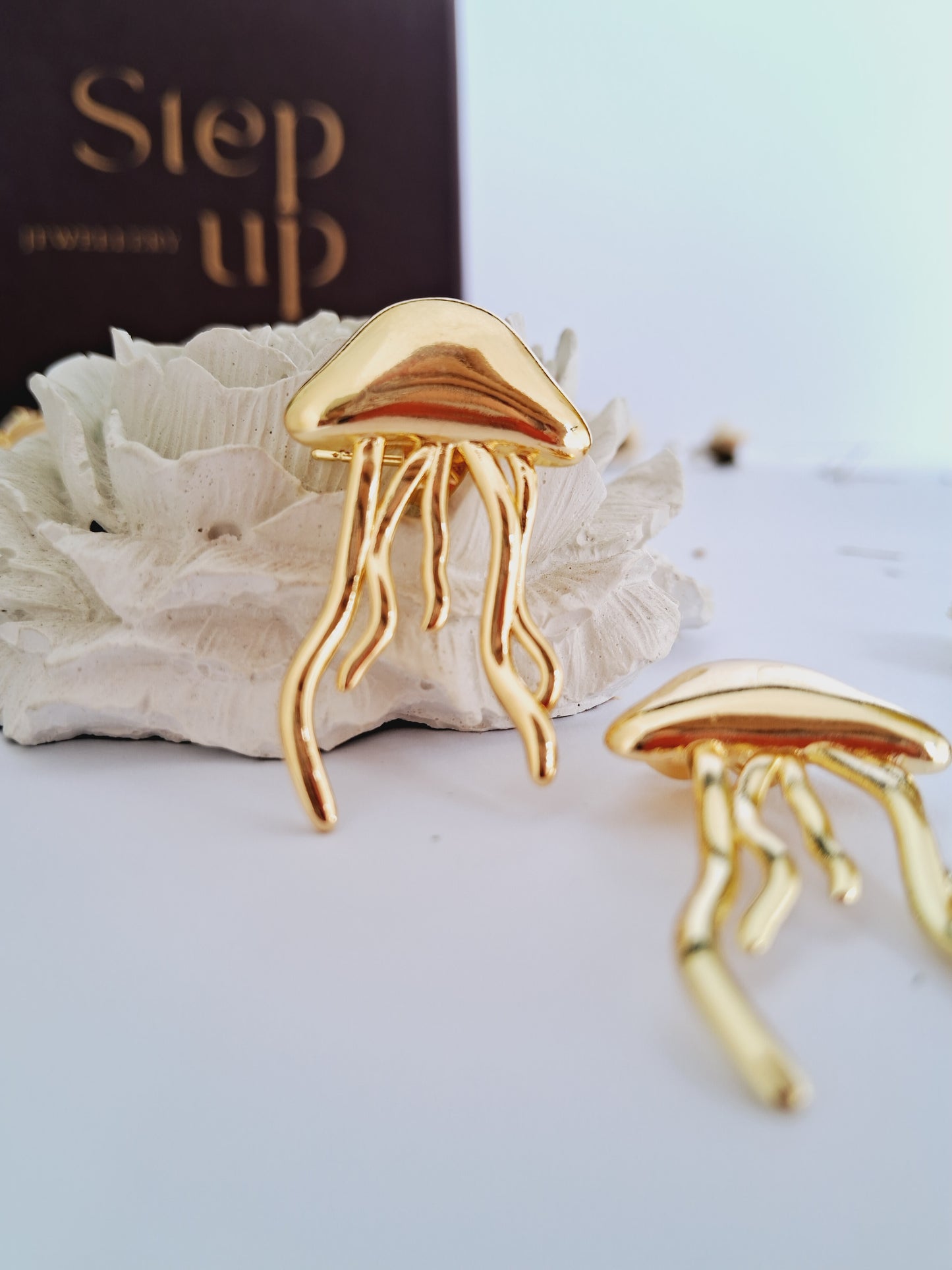Jelly Fish earrings-Step - Up