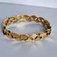 Noir Band Bracelet | 18K Gold Plated-Step - Up