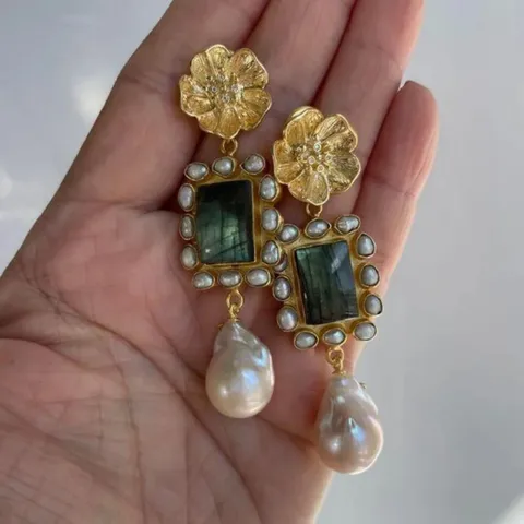 French Vintage Drop Earrings
