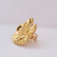 Flower Statement Ring | 18K Gold-Plated-Step - Up