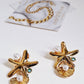 Coral Earrings-Step - Up