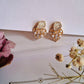 Tulip two-in-one earrings || 18k-Gold Plated Waterproof-Step - Up
