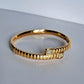 Starlight Cuff Bracelet | 18K Gold Plated-Step - Up