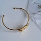 Bow Band Bracelet || 18K Gold-Plated-Step - Up