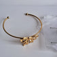 Bow Band Bracelet || 18K Gold-Plated-Step - Up