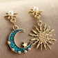 Sun-Moon Earrings