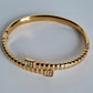 Starlight Cuff Bracelet | 18K Gold Plated-Step - Up