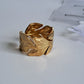 Sapphire Ring || 18K Gold-Plated