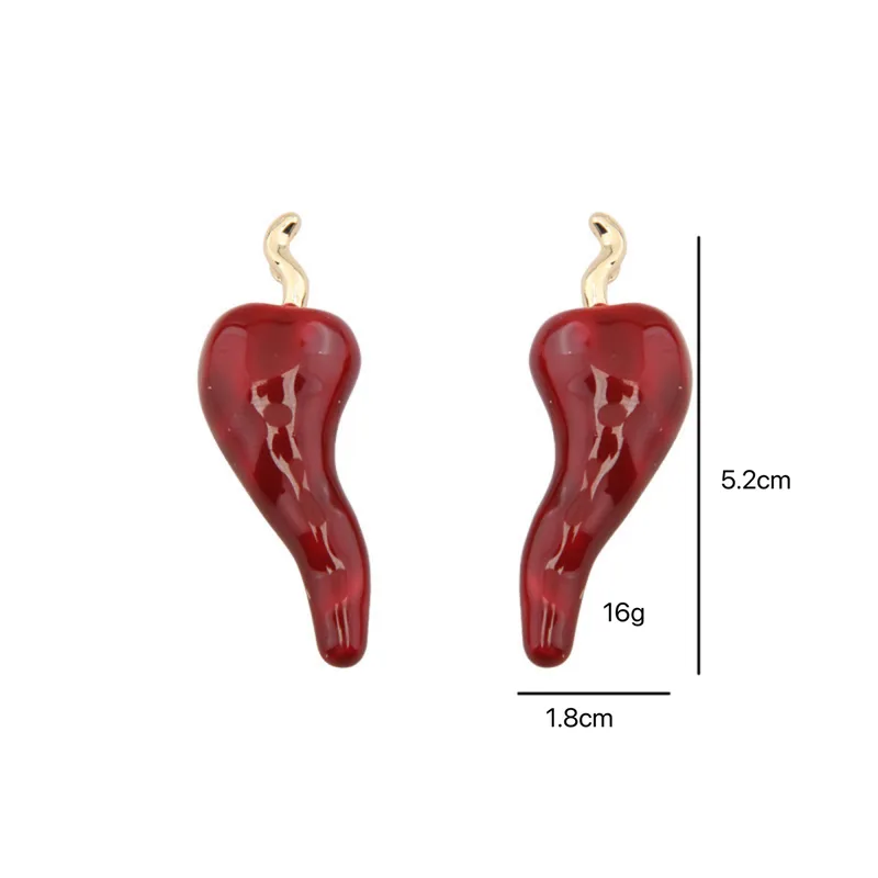 Hot Chilli Earrings