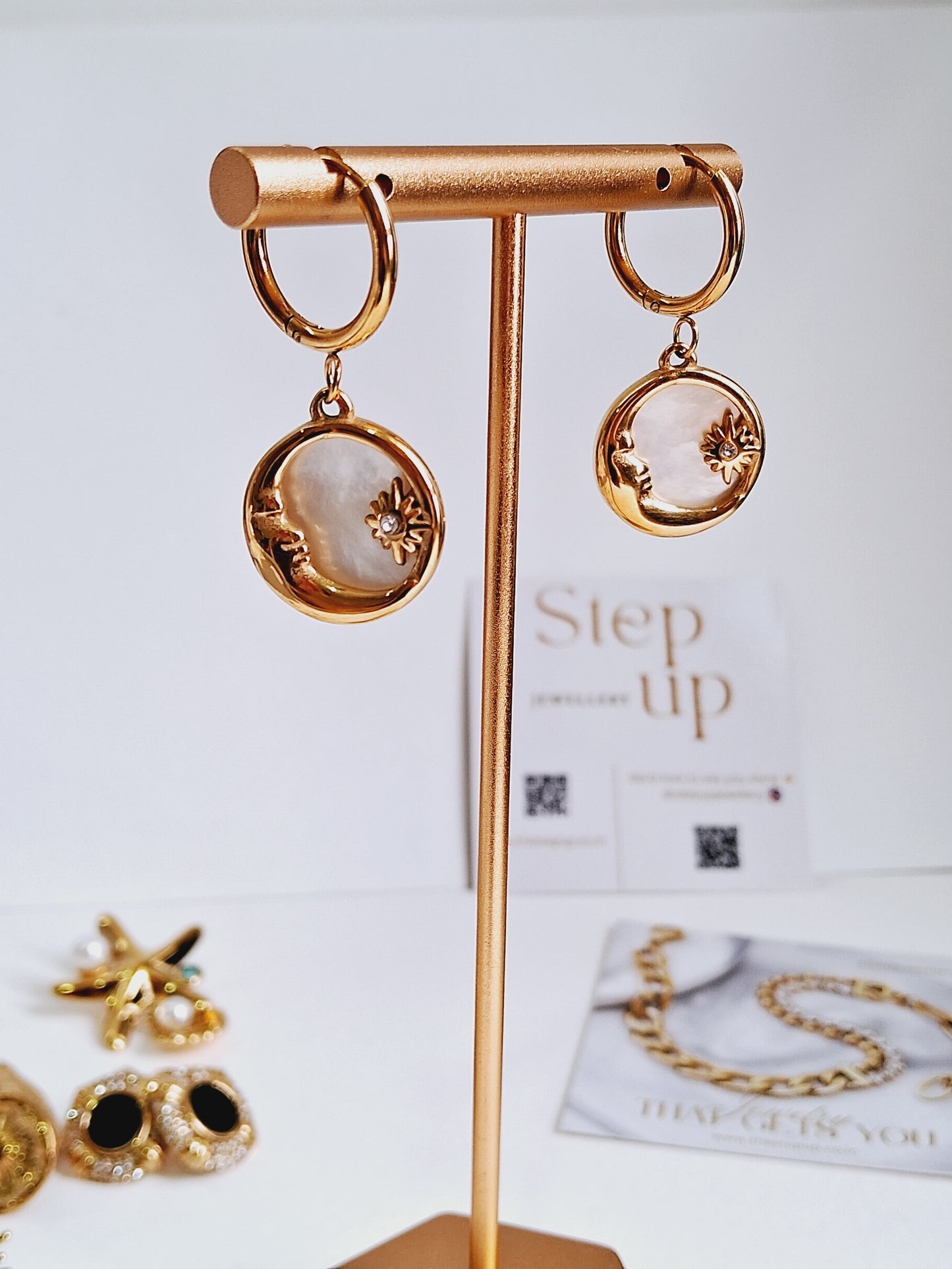 Selena Earrings-Step - Up