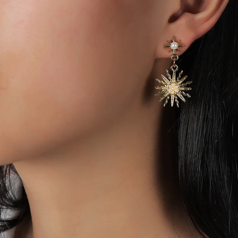 Sun-Moon Earrings